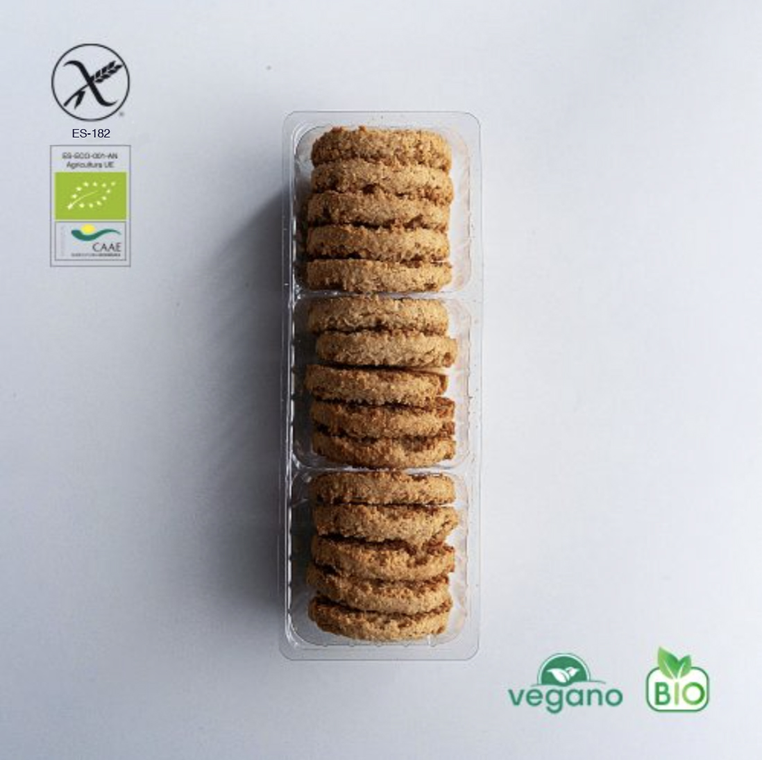 Galletas con Coco y Trigo Sarraceno BIO Sin Gluten